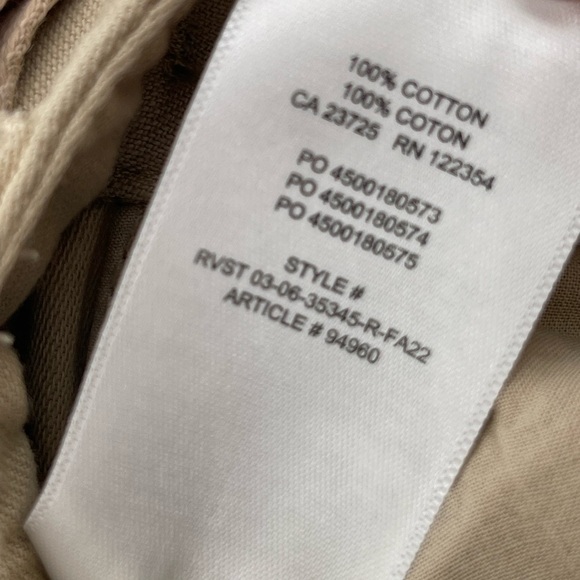 Aritzia TNA Surplus Division Cargo Pants Tan Beige Sz 4 High Rise Tie Ankle - Picture 11 of 15